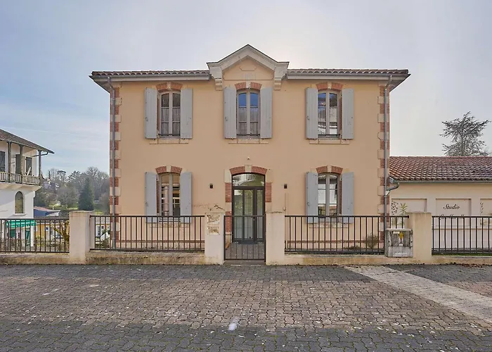 Apartmán T2 Renove A Barbotan, Animaux Admis, Parking Et Wifi Gratuits - Fr-1-841-13 *